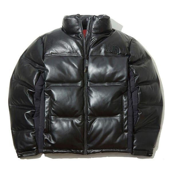 [ノースフェイス] 偽物★19AW NEW★LEATHER NUPTSE DOWN JACKET ★NJ1DK55K、NJ1DK55J、NJ1DK55L