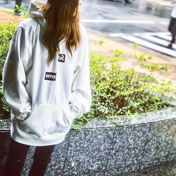 シュプリーム パーカー コピー シュプリームボックスロゴパーカー Comme des Garcons SHIRT Box Logo Hooded21E21C0