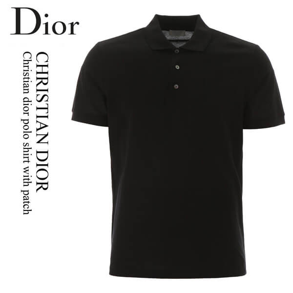 ディオール ポロシャツ コピー ルブタン ディオール Polo Shirt With Patch 943J801C0448989