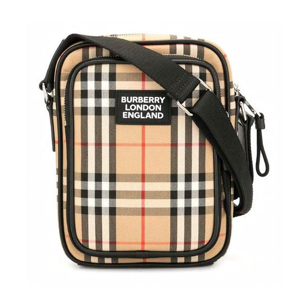 【バーバリー】Vintage Check and Leather Crossbody Bag コピー8023381