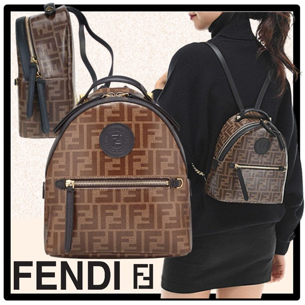 フェンディ★FF MINI BACKPACKコピー★人気 8BZ038 A5K4 F14TU