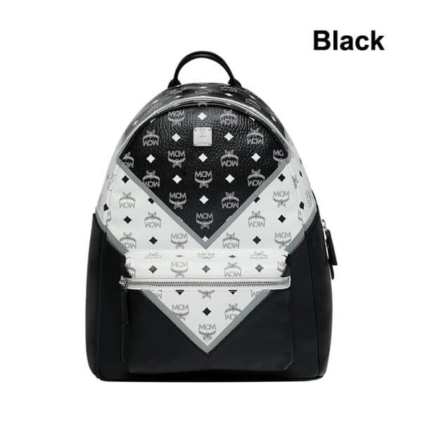 【エムシーエムリュック 偽物】STARK M MOVE VISETOS BACKPACK_MMK 9SVE76BK 001