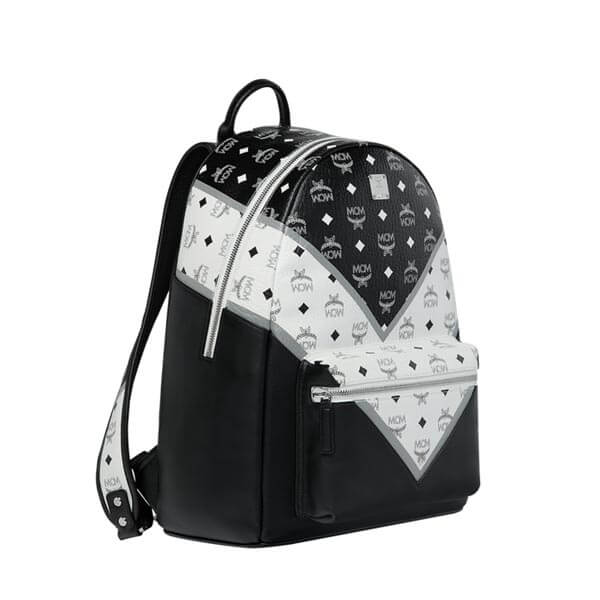 【エムシーエムリュック 偽物】STARK M MOVE VISETOS BACKPACK_MMK 9SVE76BK 001