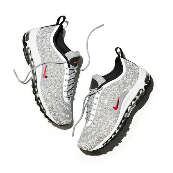 ★【ナイキ】コピー 超激レア Air Max 97 LX Swarovski Silver Bullet 927508-002