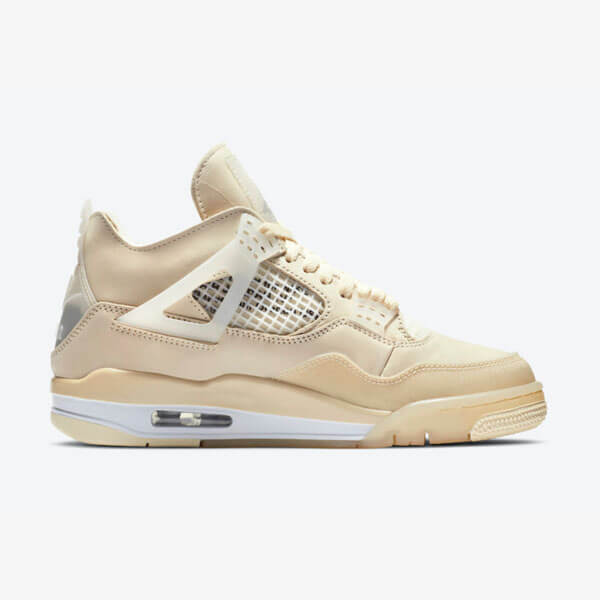 オフホワイト×ナイキ偽物OFF-WHITE×ナイキ AIR JORDAN4 SP WMNS SAIL CV9388-100