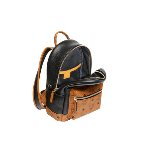 【エムシーエムリュック コピー】★GEONAUTIC LEATHER BLOCK BACKPACK_MUK9SWI04★