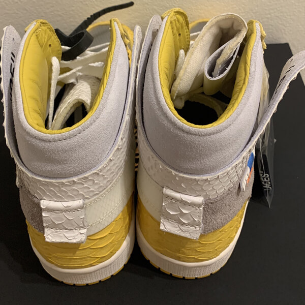 ナイキ Air Jordan 1 "Sample" Canary 超希少2112509