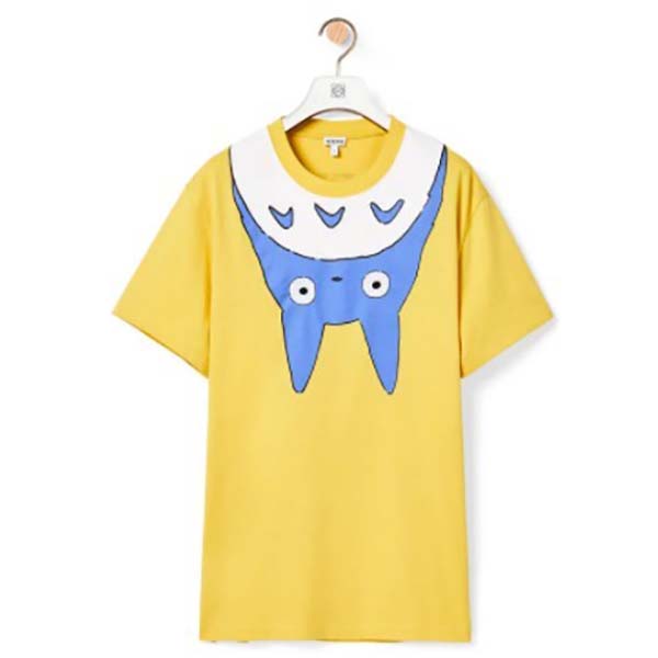 ロエベ トトロ tシャツ コピー ロエベ×となりのコラボ コットンTシャツ【スーパーコピーN級品】 21030514