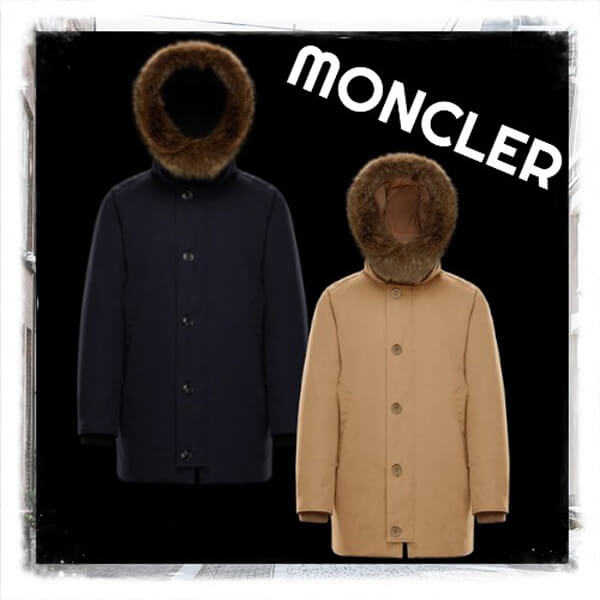 ◆モンクレール◆コピー 20/21AW POLAコットン ラクーンファー☆ロングダウン0911C519025784