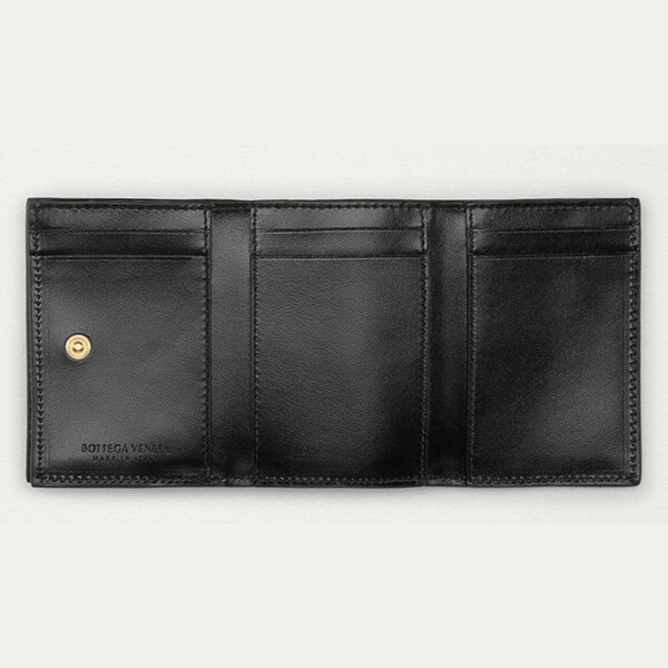 人気♪ボッテガべネタ☆偽物三つ折りミニ財布 人気のTRI-FOLD WALLET 609285VCPP21722