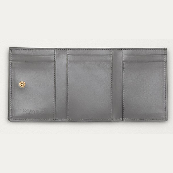 人気♪ボッテガべネタ☆偽物三つ折りミニ財布 人気のTRI-FOLD WALLET 609285VCPP21722