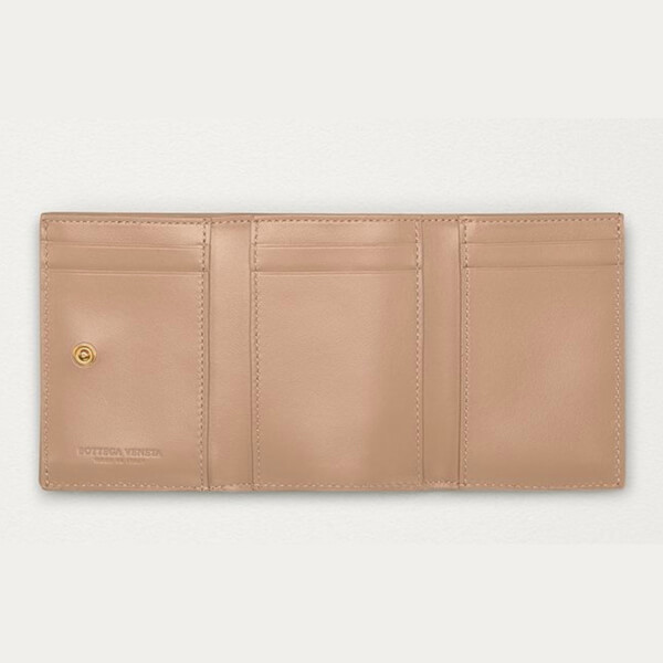 人気♪ボッテガべネタ☆偽物三つ折りミニ財布 人気のTRI-FOLD WALLET 609285VCPP21722