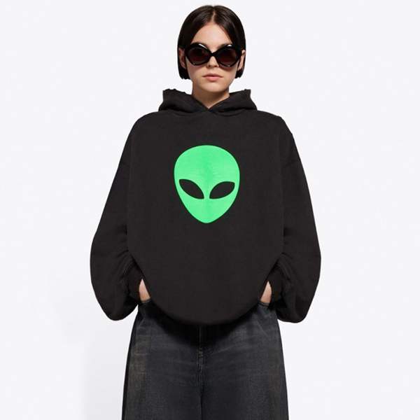 バレンシアガ 21SS スーパーコピー ALIEN Alien Overfit Hoodie 21033014