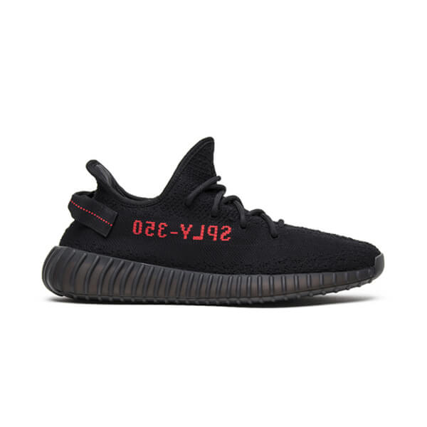 【アディダス】偽物 激レア Kanye West コラボ Yeezy Boost 350 V2 Bred 21033104