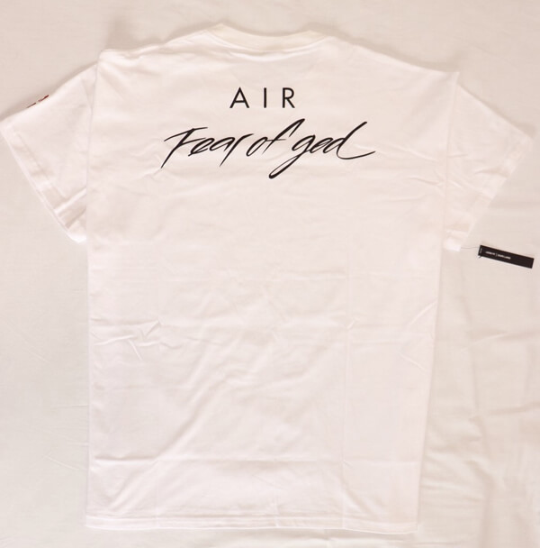 トリプルコラボ激レア! フィアオブゴッド x ナイキ Air Fear of God Tee Tシャツ コピー 21041557