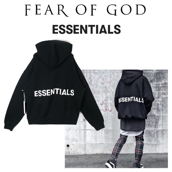 入手困難！フィアオブゴッド エッセンシャルズ リフレクター 偽物 / ESSENTIALS - Graphic Pullover Hoodie コピー 21041559