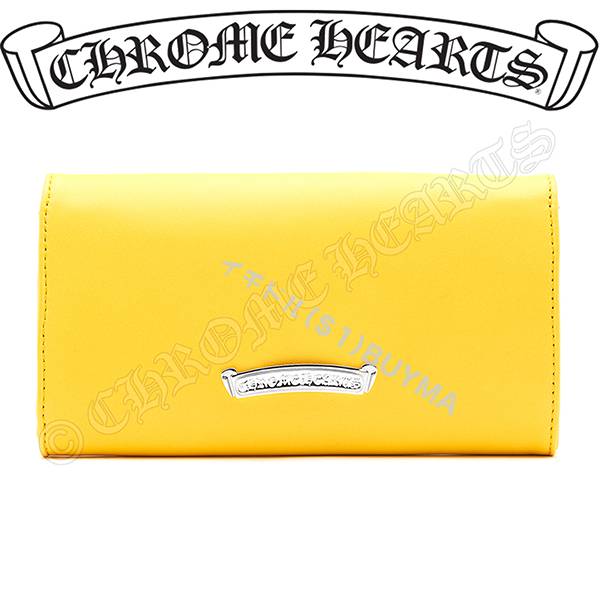 クロムハーツ JUDY WALLET YELLOW サイフ 財布 偽物 21042647