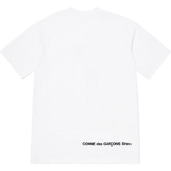 シュプリーム Tシャツ 偽物 シュプリーム 偽物 ◆コム デ ギャルソン  スプリットボックス Tシャツ ホワイト◆201116CC016