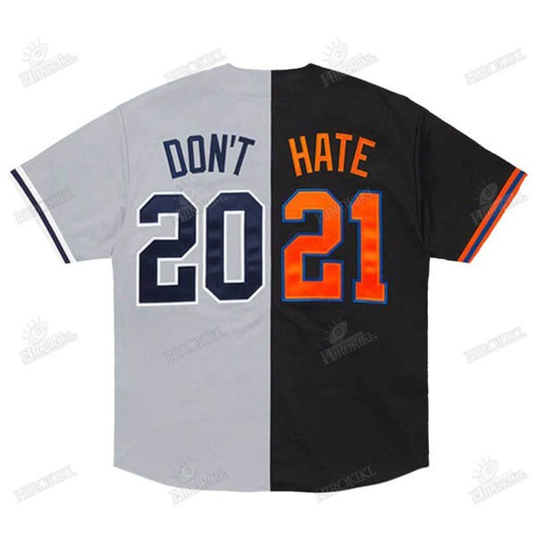 21SS /シュプリーム シャツ 偽物 Dont Hate Baseball Jersey ベースボール シャツ 21060961