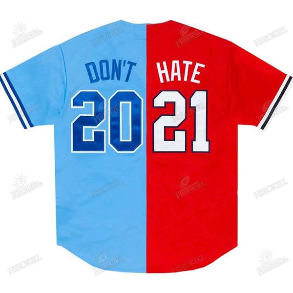 21SS /シュプリーム シャツ 偽物 Dont Hate Baseball Jersey ベースボール シャツ 21060961