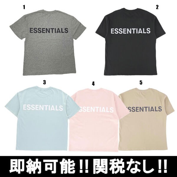 即納 エッセンシャルズ tシャツ 偽物 リフレクター pullover tee 21061808