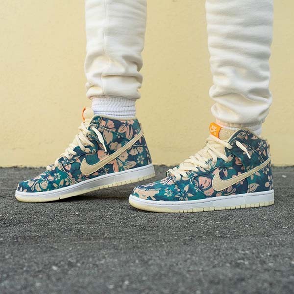 大人気＊ナイキ ダンク コピー SB Dunk High Hawaii＊CZ2232-300＊ハワイ花柄