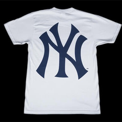 シュプリーム  YANKEES ボックスロゴ tシャツ 偽物  BOX LOGO TEE WHITE 白 21062903