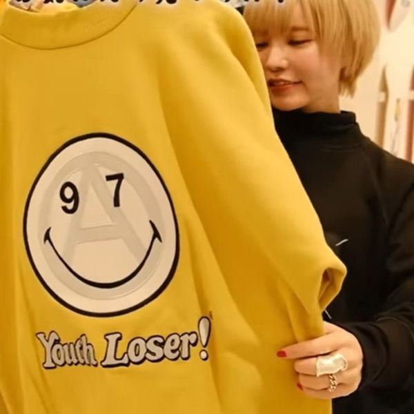 ♦限定コラボガールズドントクライ コピー×Youth Loser97 スウェット 21071435