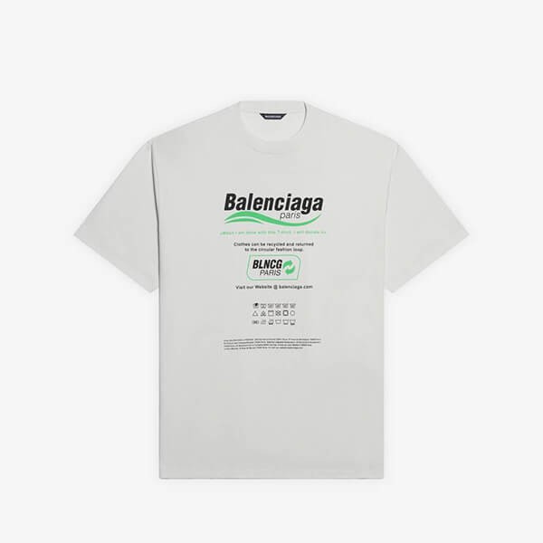 バレンシアガ Tシャツ コピー★ボクシードライクリーニングTシャツ 651795TKVF83866