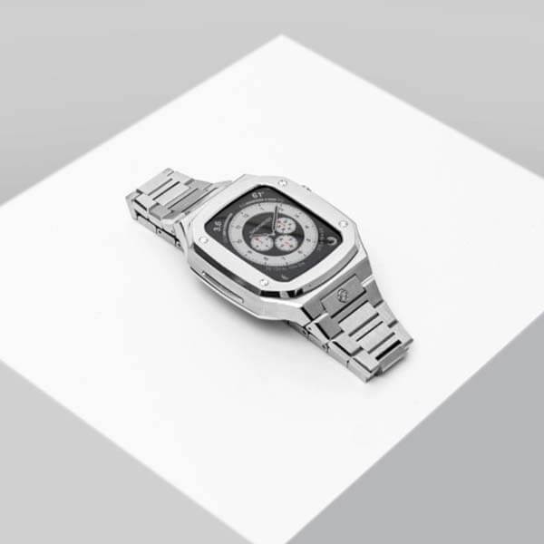 2021SS◆ゴールデンコンセプト 偽物 Apple Watch Case - EV44 - Silver 21071901