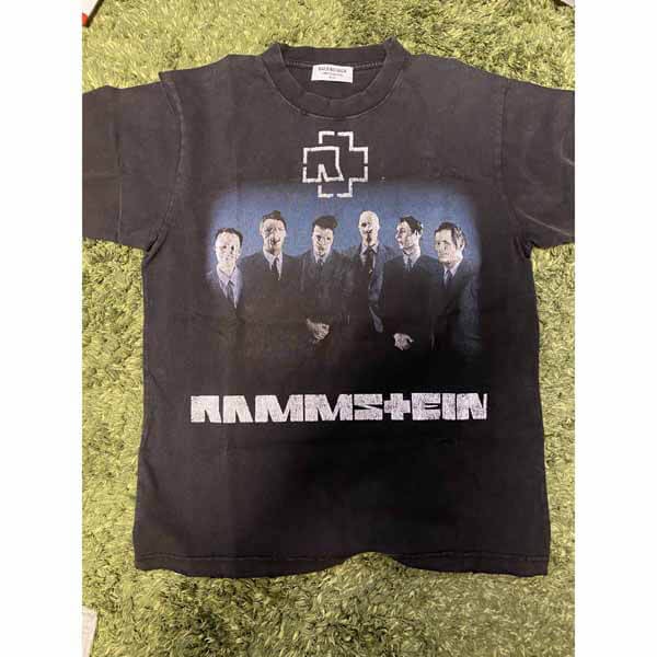 【全世界200着限定】☆バレンシアガ Tシャツ 偽物☆ RAMMSTEIN スモールフィット Tシャツ 21072005