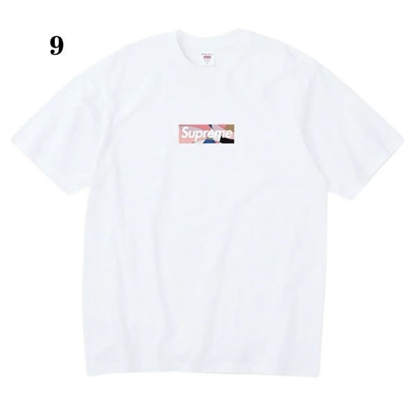 ♦コラボ激レア!シュプリーム 偽物 × エミリオ プッチ "Box Logo Tシャツ" 21062529