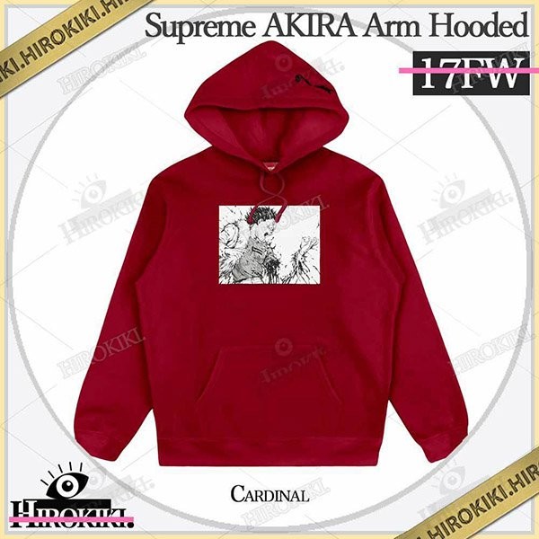 シュプリーム  × AKIRA Arm Hooded Sweatshirt アキラ パーカー偽物21101201