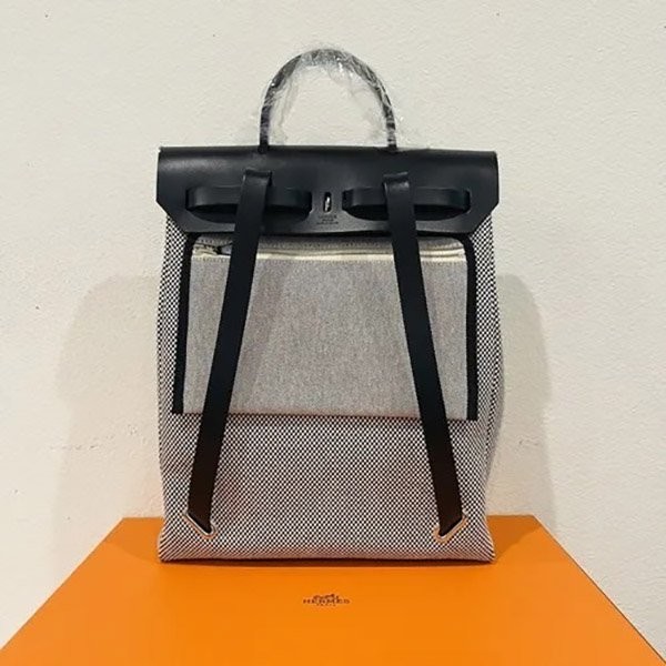 エルメス☆バックパック コピー Herbag バックジップチルト キャンバスH077671CKAI