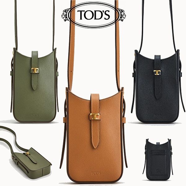 21AW新作【TODS】2way◆レザーフォンケース◆ショルダー 偽物XAWAOROS300Q8ES410