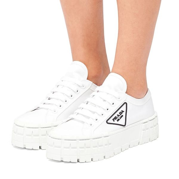 プラダ☆Nylon gabardine sneakers ナイロンスニーカー 偽物☆送込 1E260M_MMS