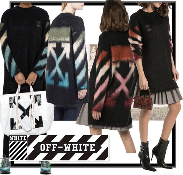 ★関税込★Off-White オフホワイト偽物★DIAG MOHAIRセーター★2色★21113007