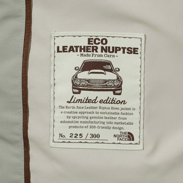 レア 21AW☆【ノース フェイス 】ECO LEATHER NUPTSE DOWN JACKET 21121618