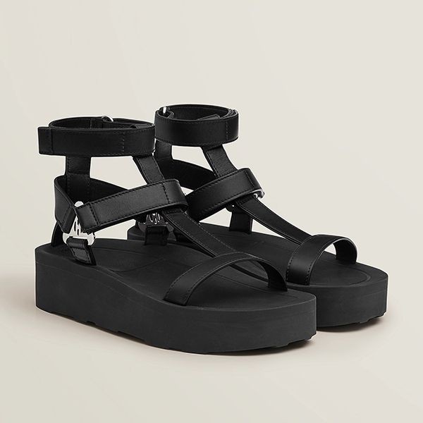 エルメス☆Enid sandal☆エニド アンクルストラップサンダル コピー☆送込 3色H221033Z A3380