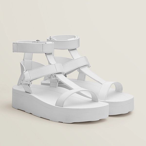 エルメス☆Enid sandal☆エニド アンクルストラップサンダル コピー☆送込 3色H221033Z A3380