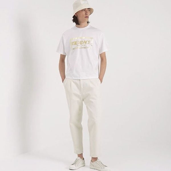 【フェンディACE】待望のコラボ発売！フェンディ×VERSACE Tシャツ コピーFY1144AKDVF0QA1