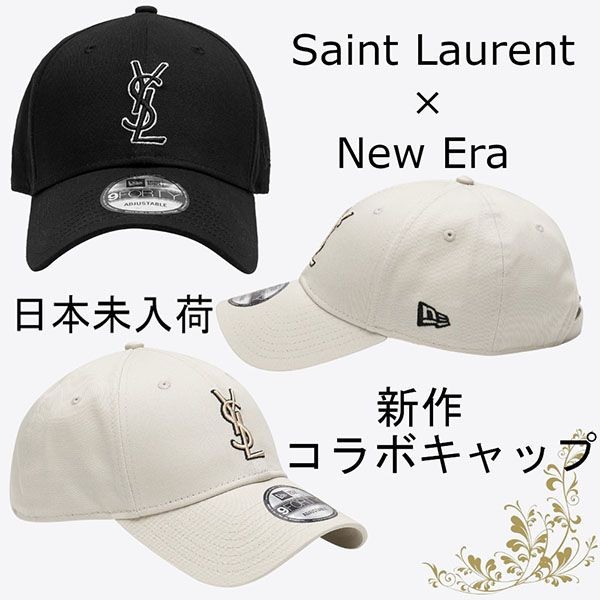 サンローラン×ニューエラ★YSLキャップ 偽物 687687YCL361000