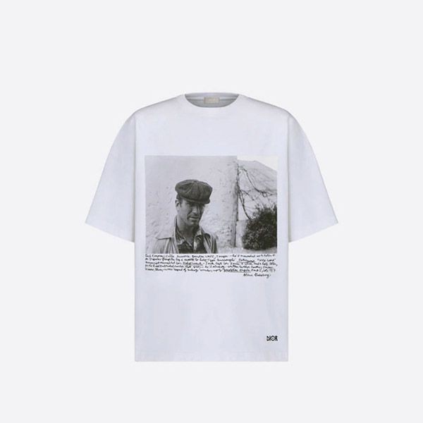 国内発送 ディオール AND JACK KEROUAC オーバーサイズ Tシャツ 偽物 293J673A0554_C089