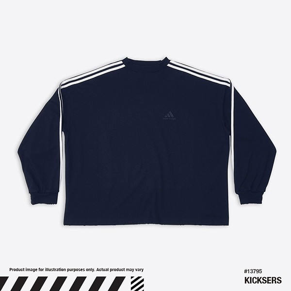 バレンシアガ x ADIDAS ロングスリーブTシャツ Navy バレンシアガ 22053103