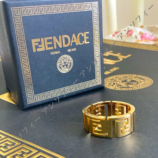 入手困難【FENDACE】フェンディ×ヴェルサーチェ コピー 指輪 リング7AJ577B08F0CFK