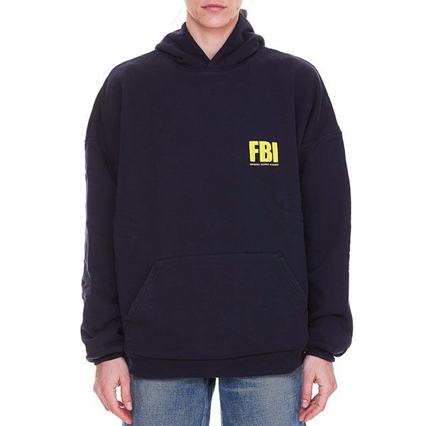 バレンシアガ FBI リバーシブルパーカー 682144TLVM44084