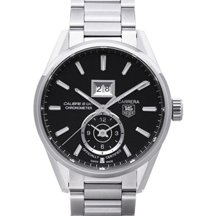 タグホイヤー カレラ グランドデイト GMT キャリバー8 WAR5010.BA0723 新品腕時計メンズ送料無料