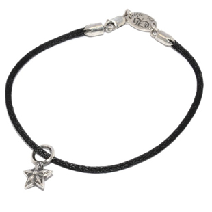 クロムハーツスーパーコピー KZ Bracelet BK Cord w/Star KZブレス ブラックコード スターchb44