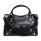 バレンシアガBALENCIAGAコピー173084-D94JN-1000エディターズバッグ GIANT CITY(ザ ジャイアントシティ) NERO(ブラック) シルバー金具