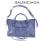 バレンシアガBALENCIAGAコピー THE CITY エディターズバッグ115748 D94JT 4360 ザ・シティ NUAGE ヌアージュ (ヒヤシンスブルー）